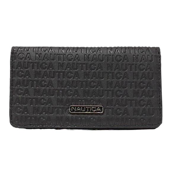 Nautica flap wallet in black for women - Picture 1 of 6